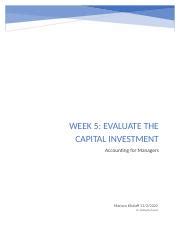 How to Evaluate Investment